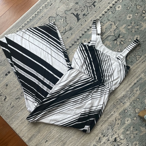 🥰 EUC WHBM Striped Maxi Dress - Picture 5 of 8